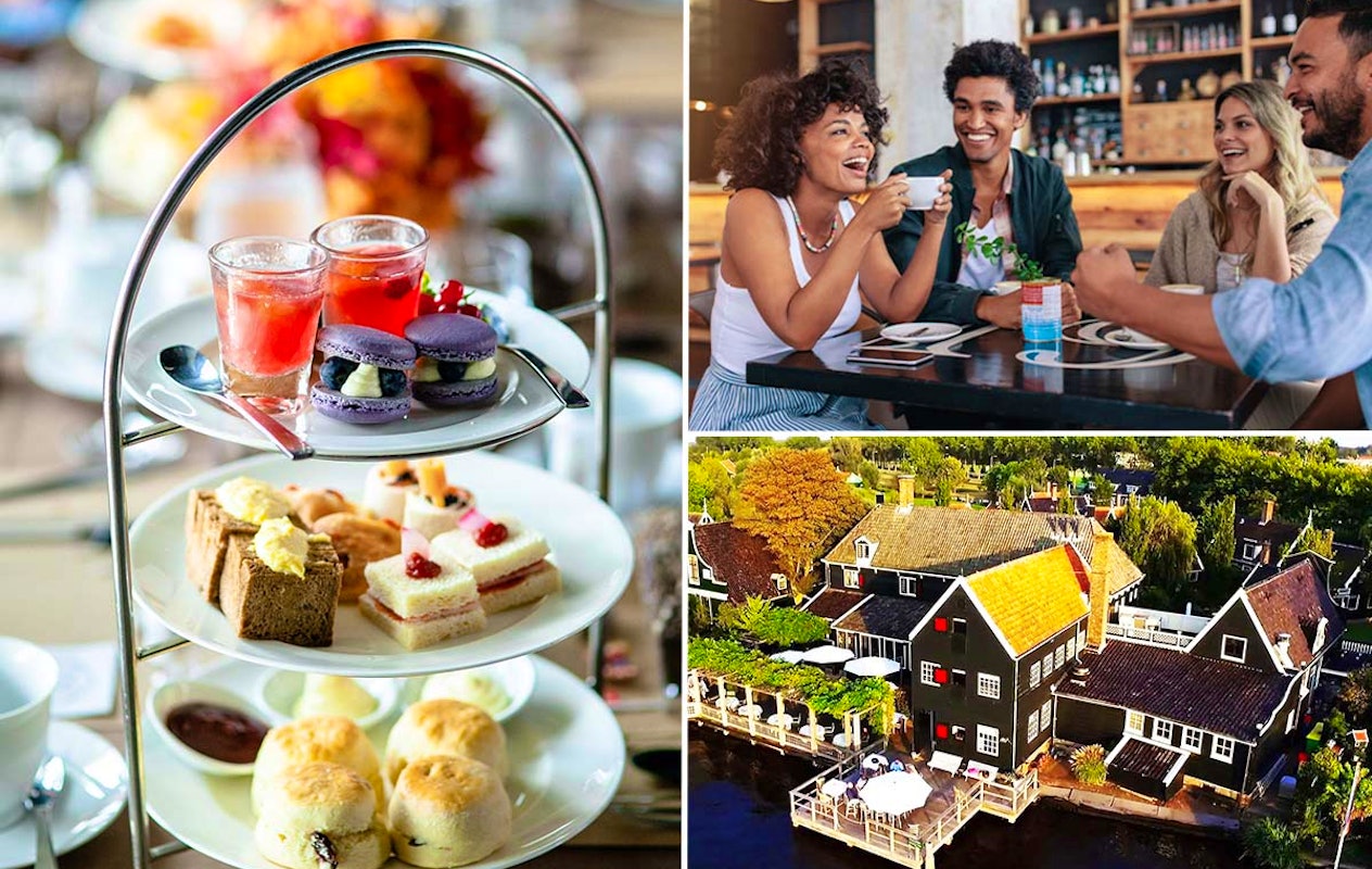 High tea bij d'Swarte Walvis op de Zaanse Schans