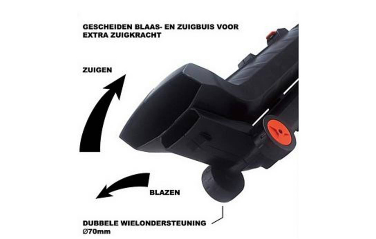 Maak de tuin lente klaar met de EUROM Garden Cleaner EBR2800