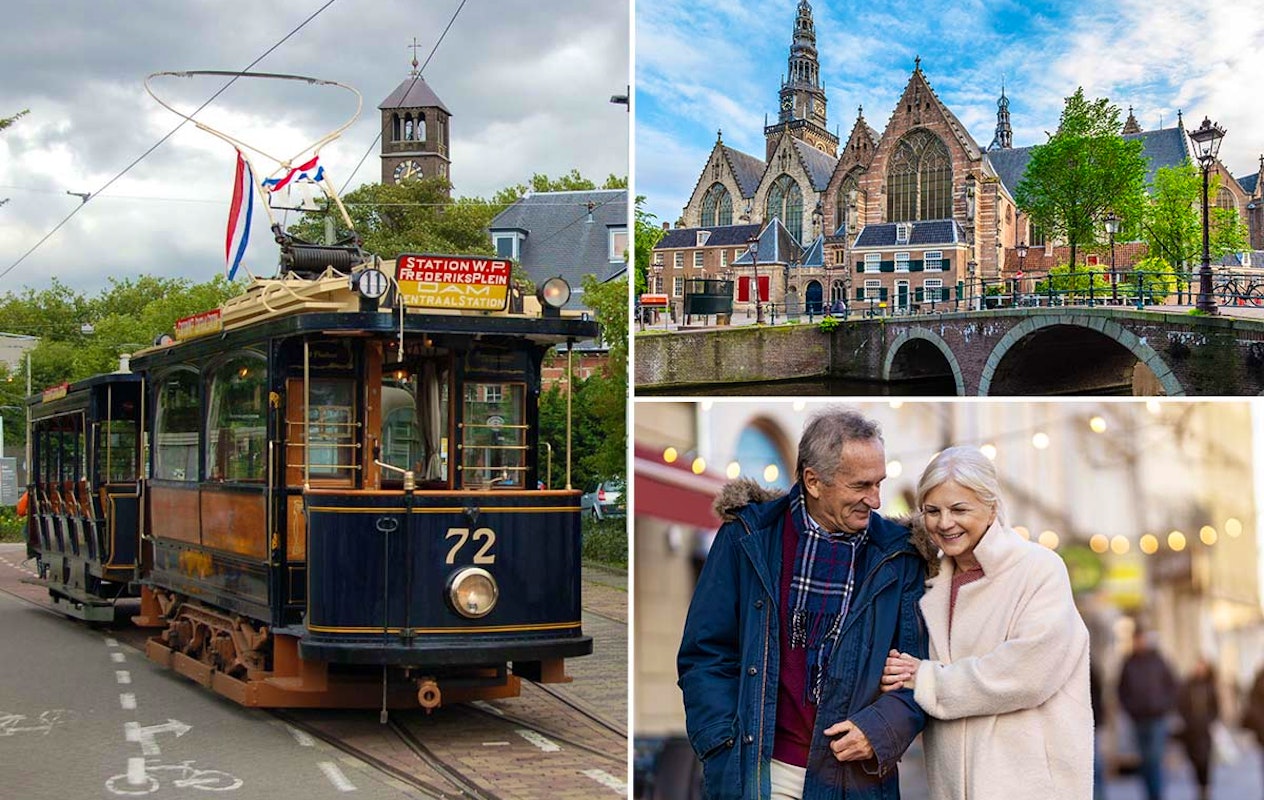 Valentijnsrit in een historische tram + drankje (60 min)