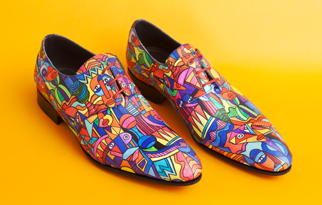 Maak de blits met de vrolijke unieke schoenen van Mascolori! 