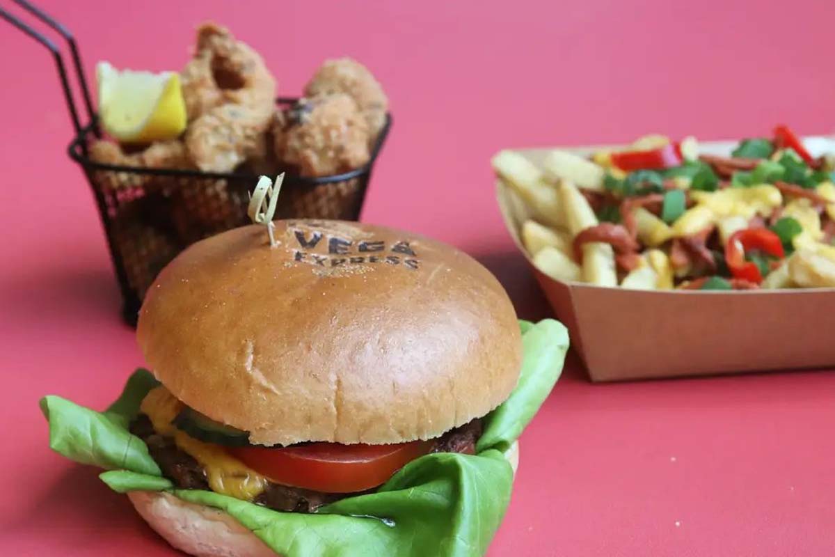 Menu naar keuze van Vega Express