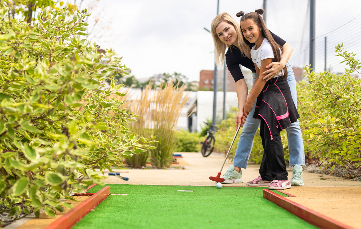 Midgetgolf voor 2 personen bij De Beertuin