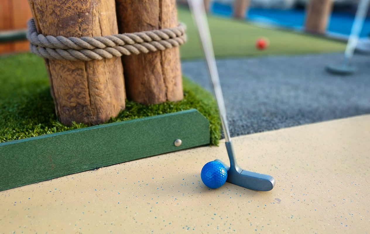 Midgetgolf voor 2 personen bij De Beertuin
