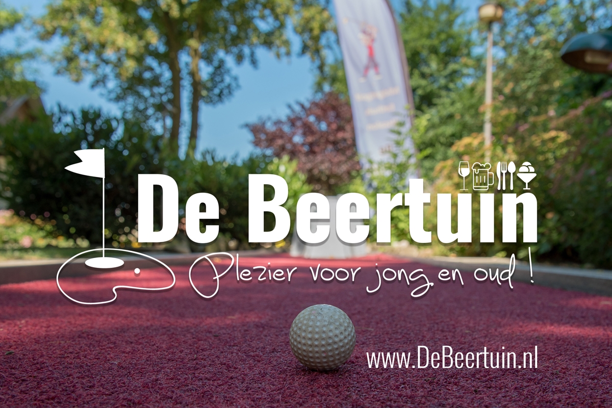 Midgetgolf + eventuele snacks bij De Beertuin (2 personen)