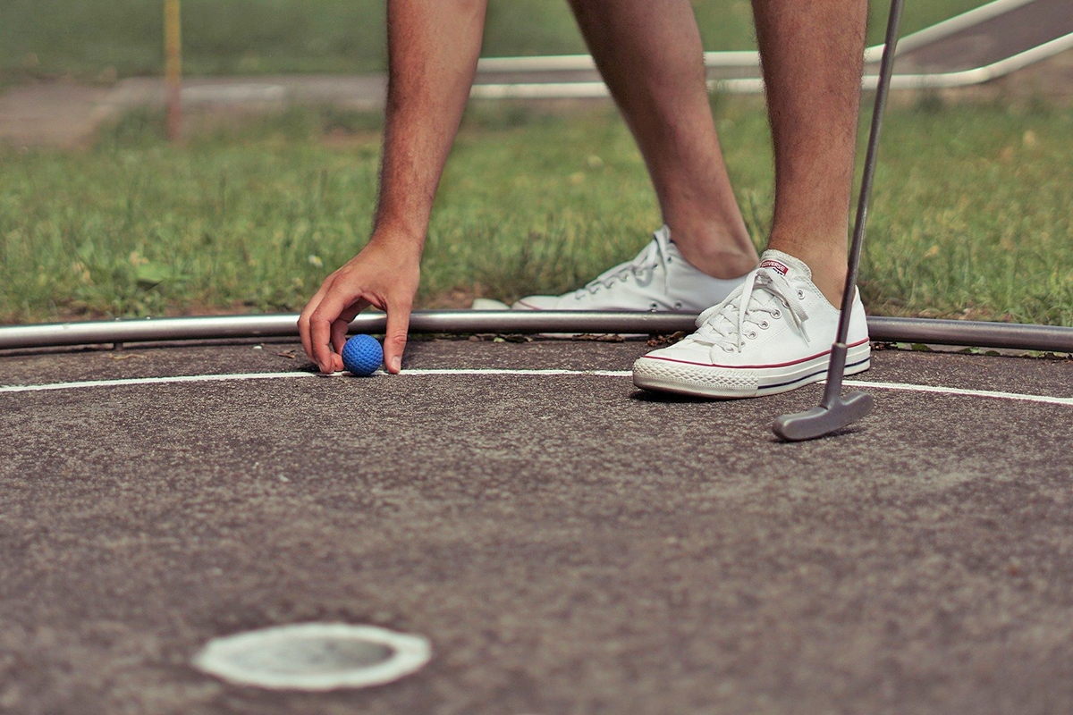 Midgetgolf + eventuele snacks bij De Beertuin (2 personen)