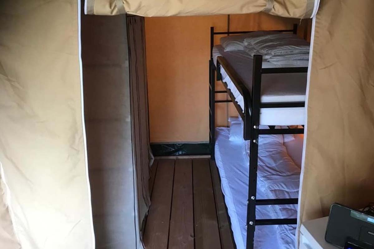 Midweek of weekend in Safaritent of Bungalowtent op Vakantiepark de Bergen