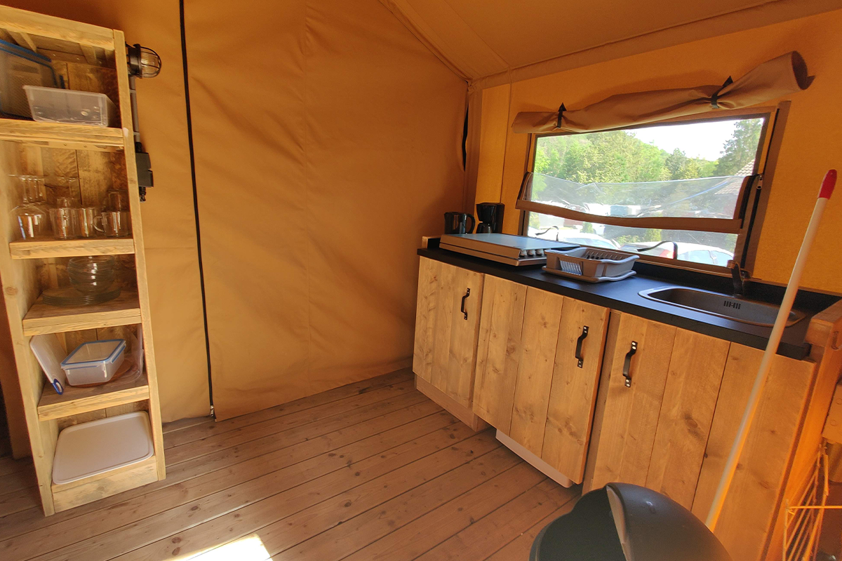 3, 4 of 7 nachten in een Safaritent in de Belgische Ardennen 