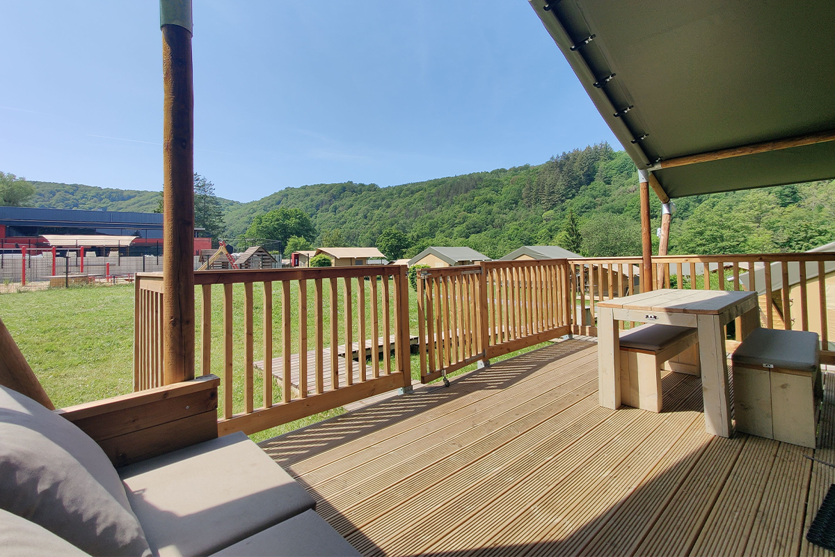 3, 4 of 7 nachten in een Safaritent in de Belgische Ardennen 