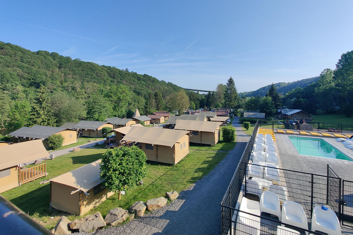 3, 4 of 7 nachten in een Safaritent in de Belgische Ardennen 