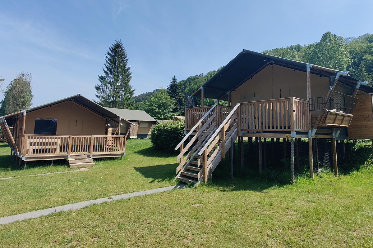 3, 4 of 7 nachten in een Safaritent in de Belgische Ardennen 