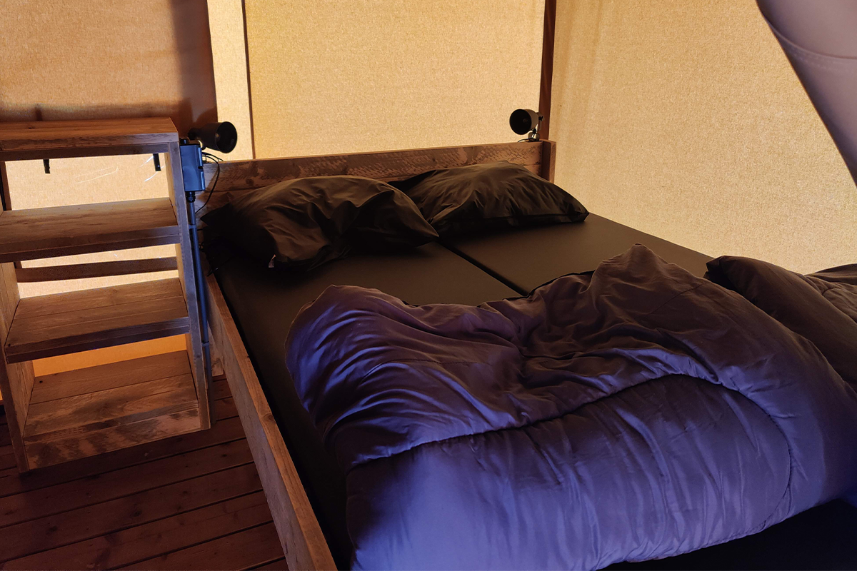 3, 4 of 7 nachten in een Safaritent in de Belgische Ardennen 