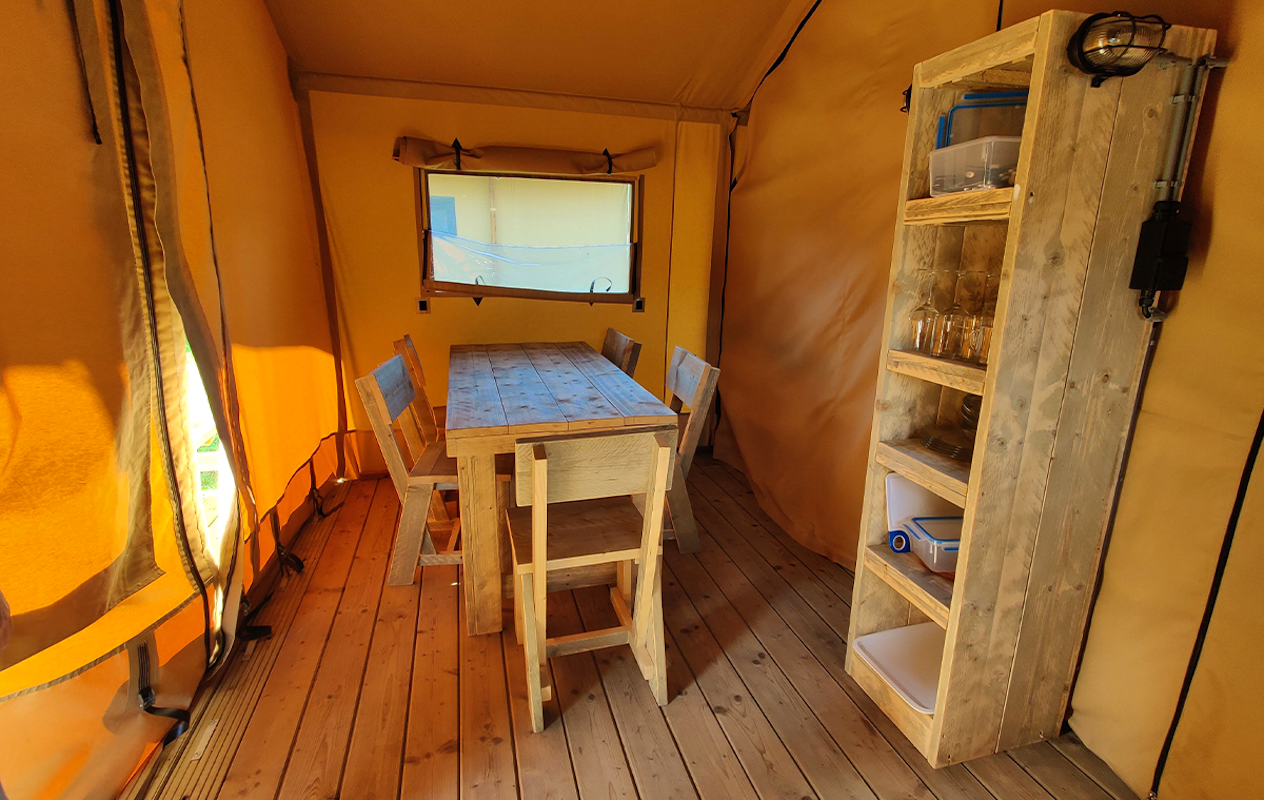 3, 4 of 7 nachten in een Safaritent in de Belgische Ardennen