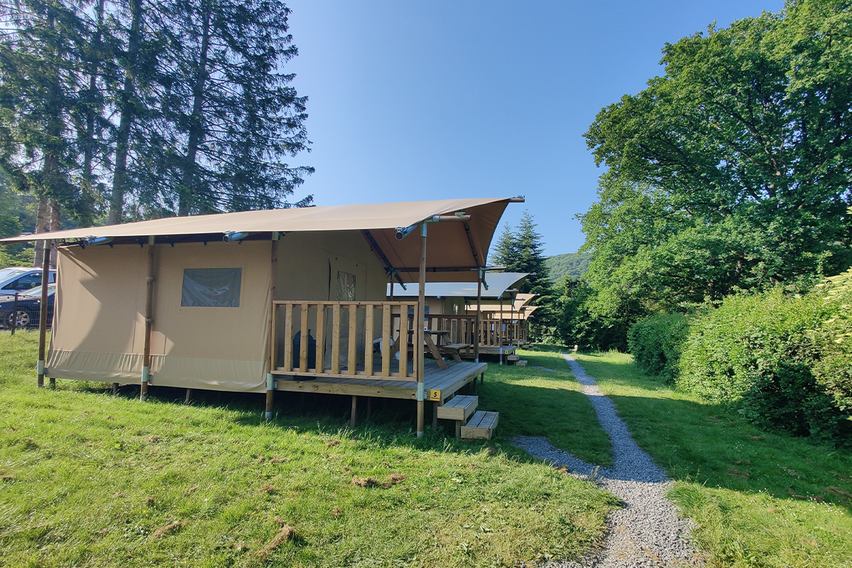 3, 4 of 7 nachten in een Safaritent in de Belgische Ardennen 