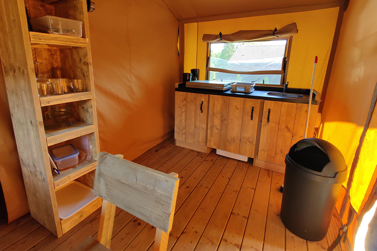 3, 4 of 7 nachten in een Safaritent in de Belgische Ardennen 