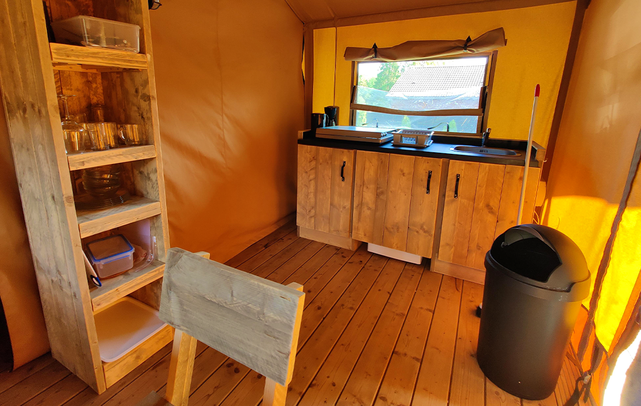 3, 4 of 7 nachten in een Safaritent in de Belgische Ardennen