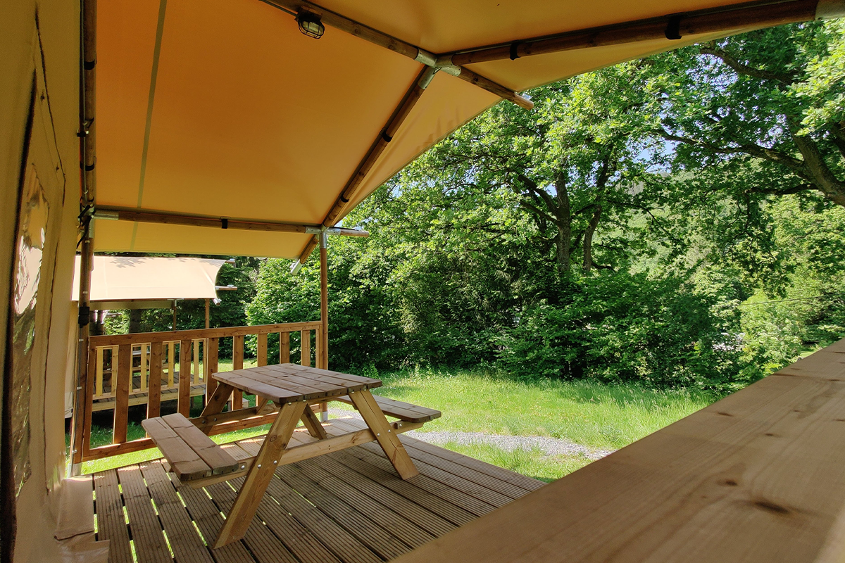 3, 4 of 7 nachten in een Safaritent in de Belgische Ardennen 