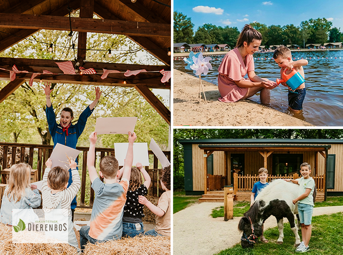 Verblijf op Vakantiepark Dierenbos incl. vakanties en dagje uit naar keuze