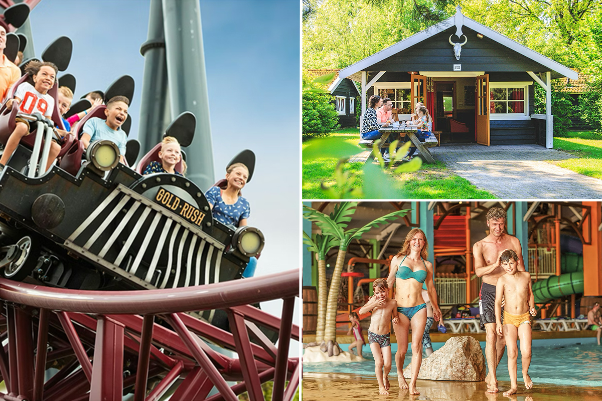 2, 3 of 4 nachten verblijven op Attractie- & Vakantiepark Slagharen