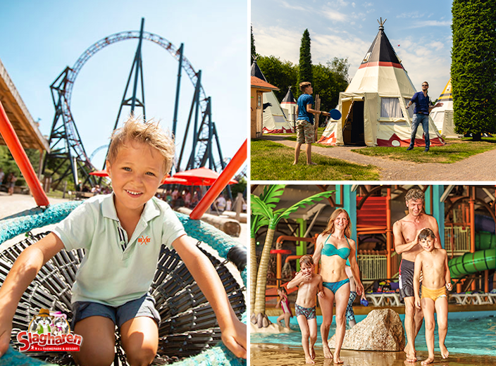 2, 3 of 4 nachten verblijven op Attractie- & Vakantiepark Slagharen