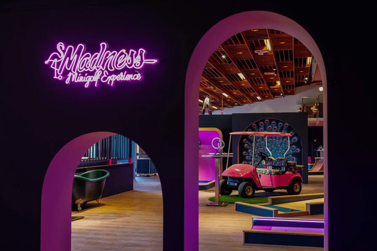 Minigolf bij Madness Minigolf