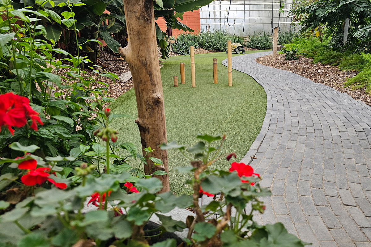 Minigolf bij Indoor Adventure Minigolf