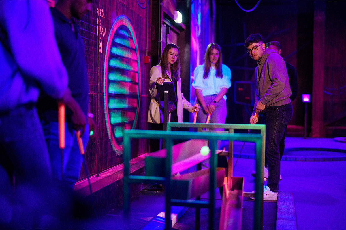 Minigolf bij The City