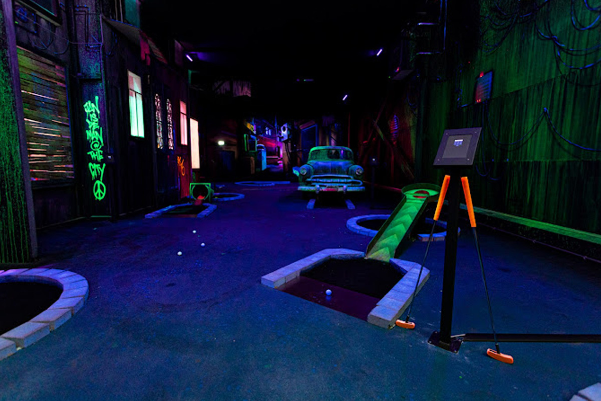 Minigolf bij The City