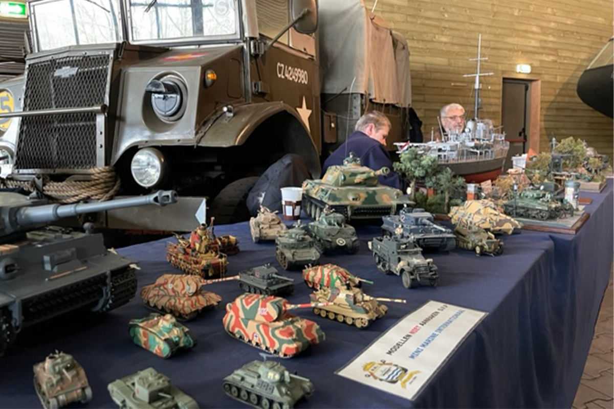 WW2 Modelbouwdag bij Museum Bevrijdende Vleugels