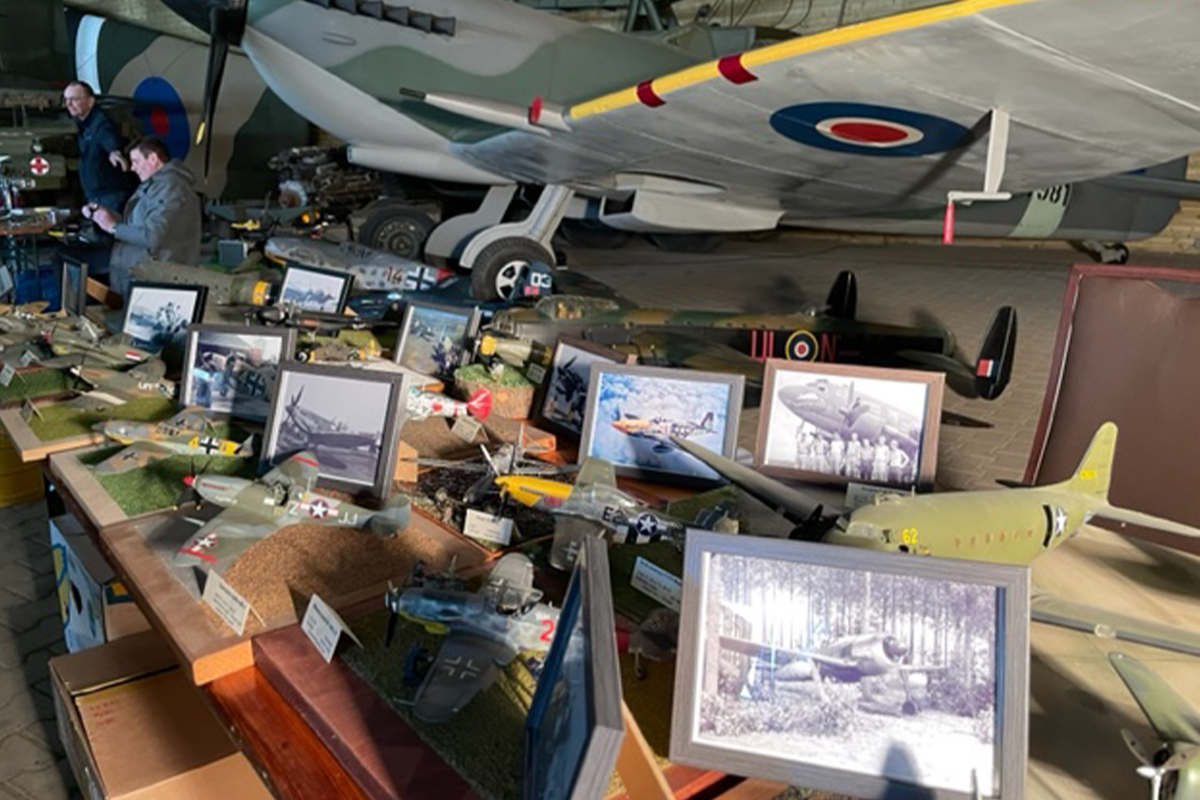 WW2 Modelbouwdag bij Museum Bevrijdende Vleugels