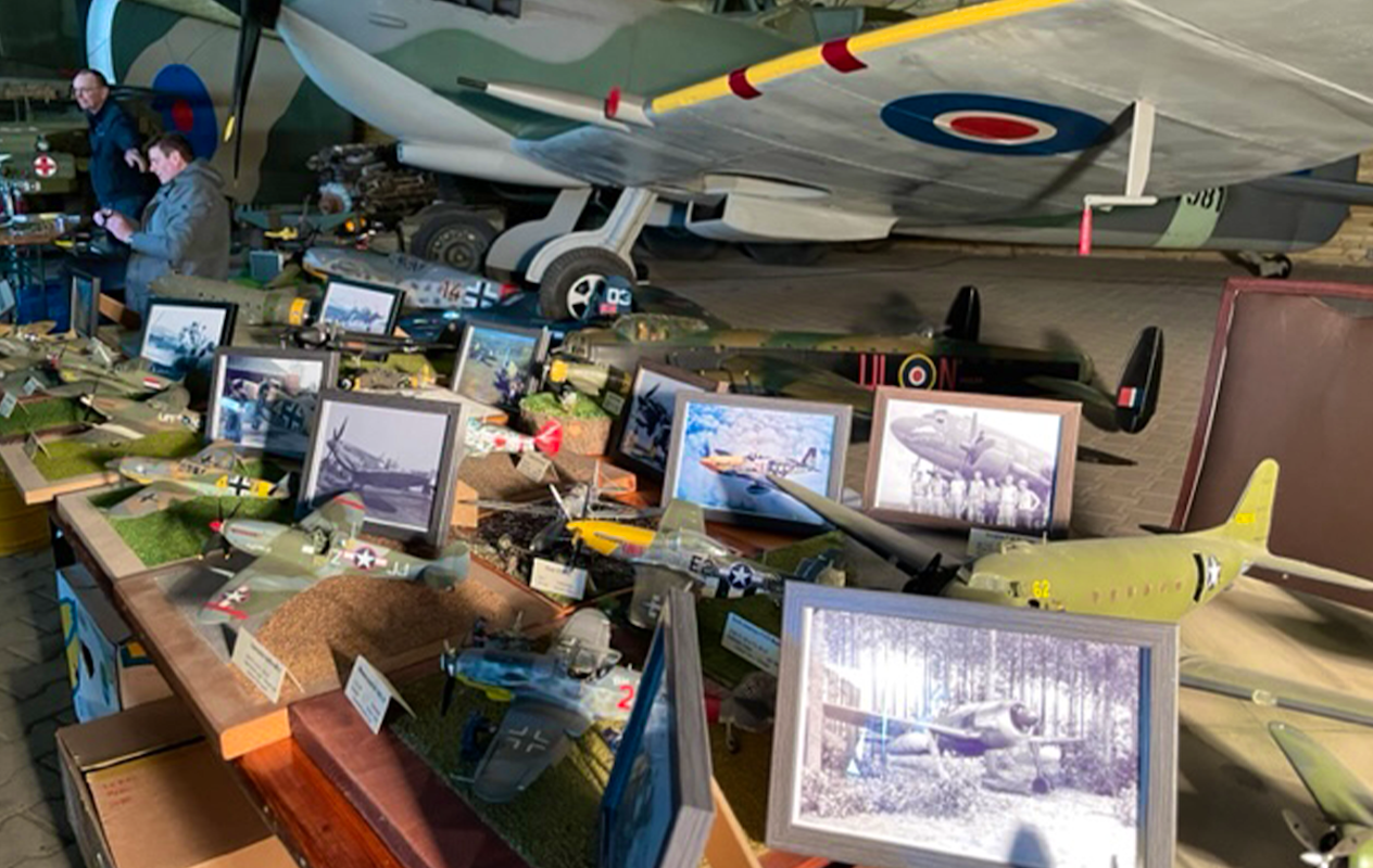 WW2 Modelbouwdag bij Museum Bevrijdende Vleugels
