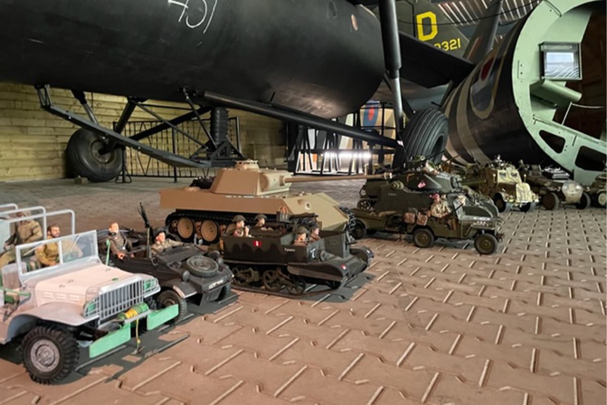 WW2 Modelbouwdag bij Museum Bevrijdende Vleugels
