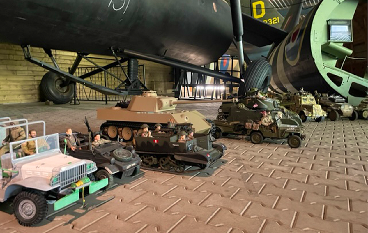 WW2 Modelbouwdag bij Museum Bevrijdende Vleugels