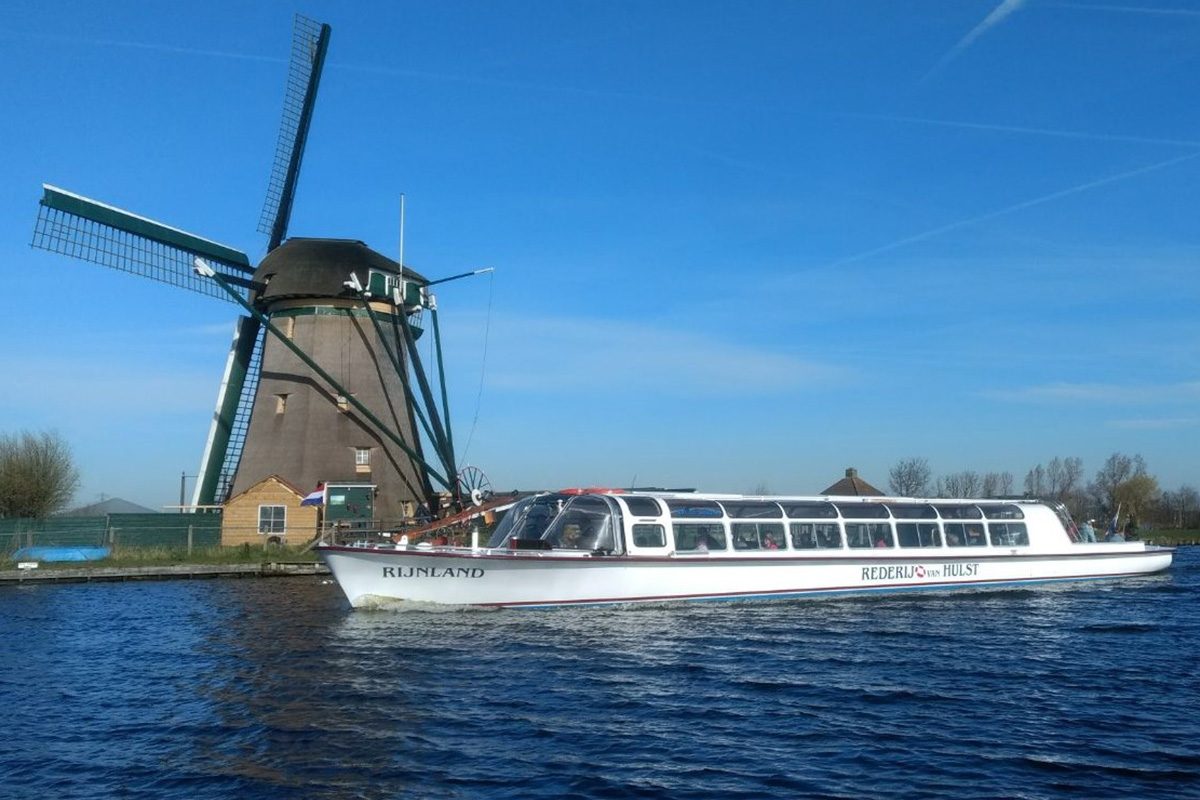 Molen en merentocht vanuit Katwijk 