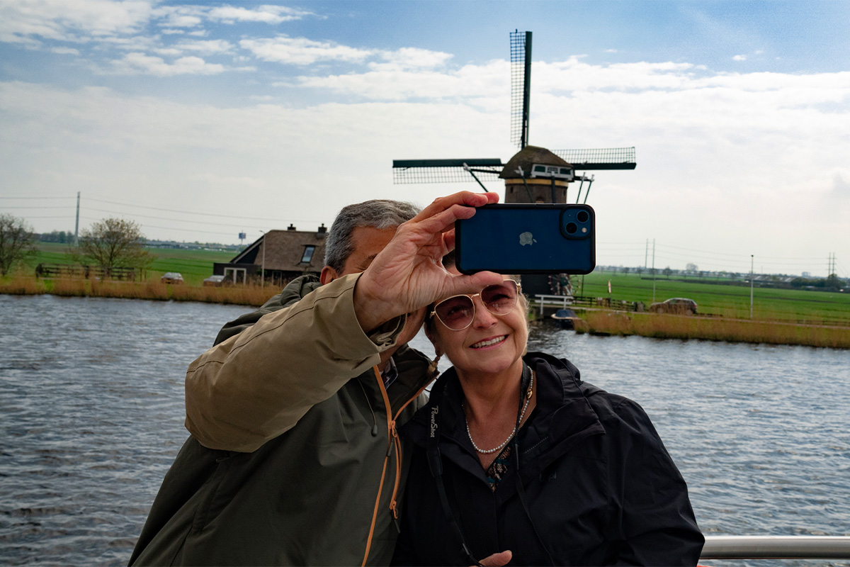 Windmill cruise on the Kagerplassen (1 hour)