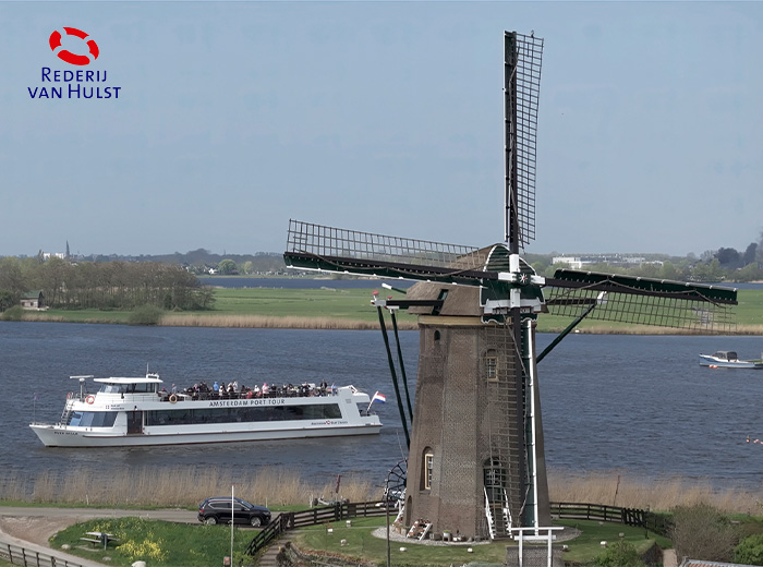 Windmill cruise on the Kagerplassen (1 hour)