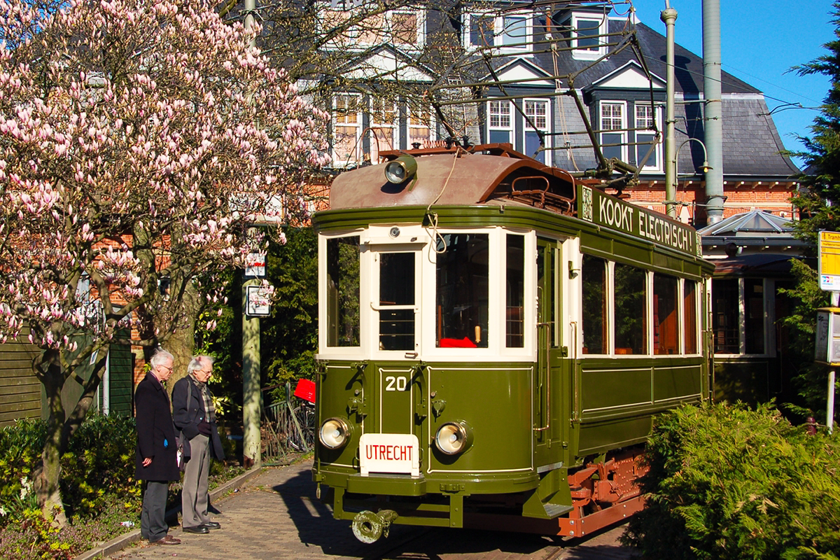 Historische tramrit door hartje Amsterdam