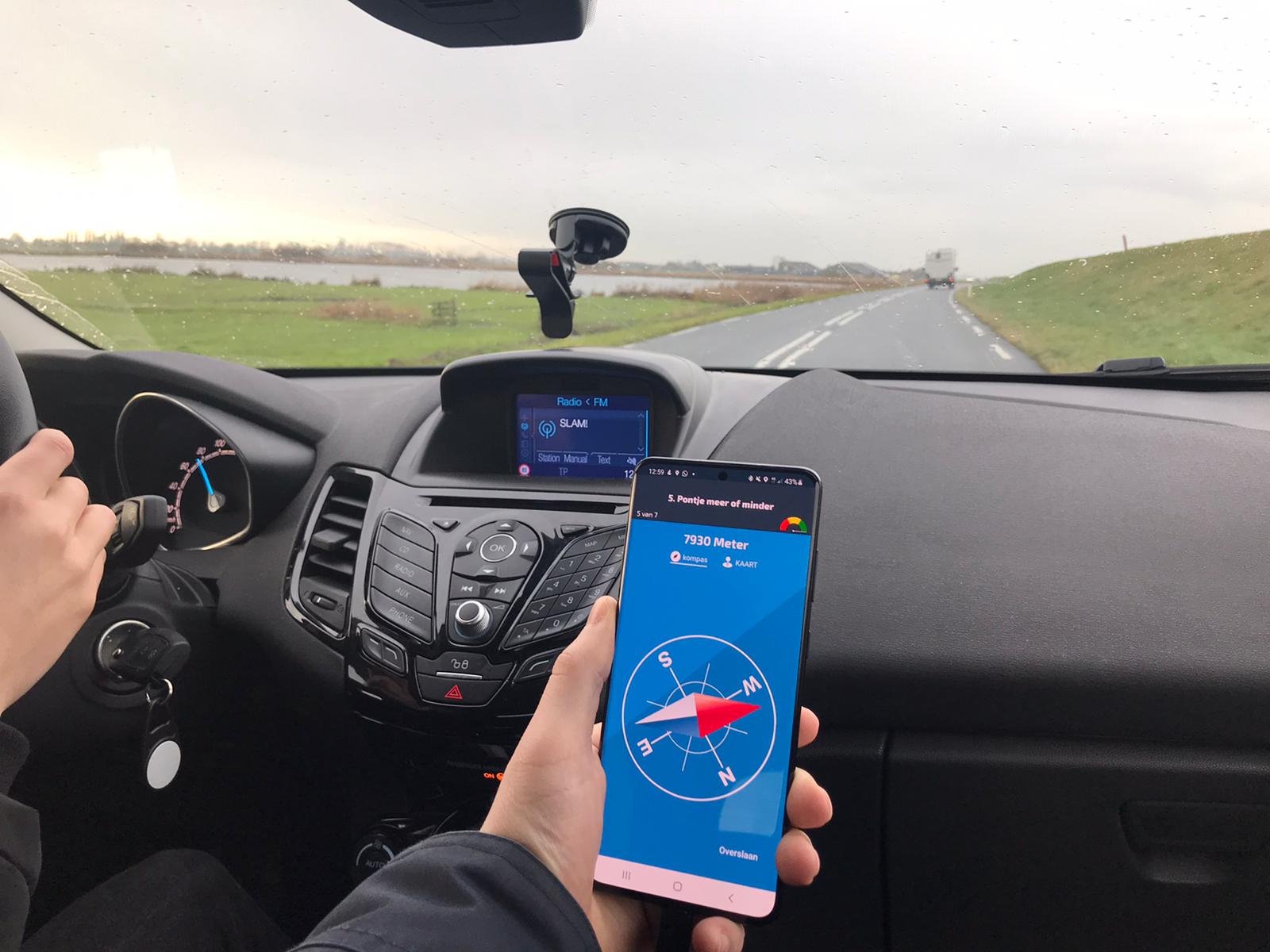 Navigame autorally - Volg het kompas, ontdek en beleef!