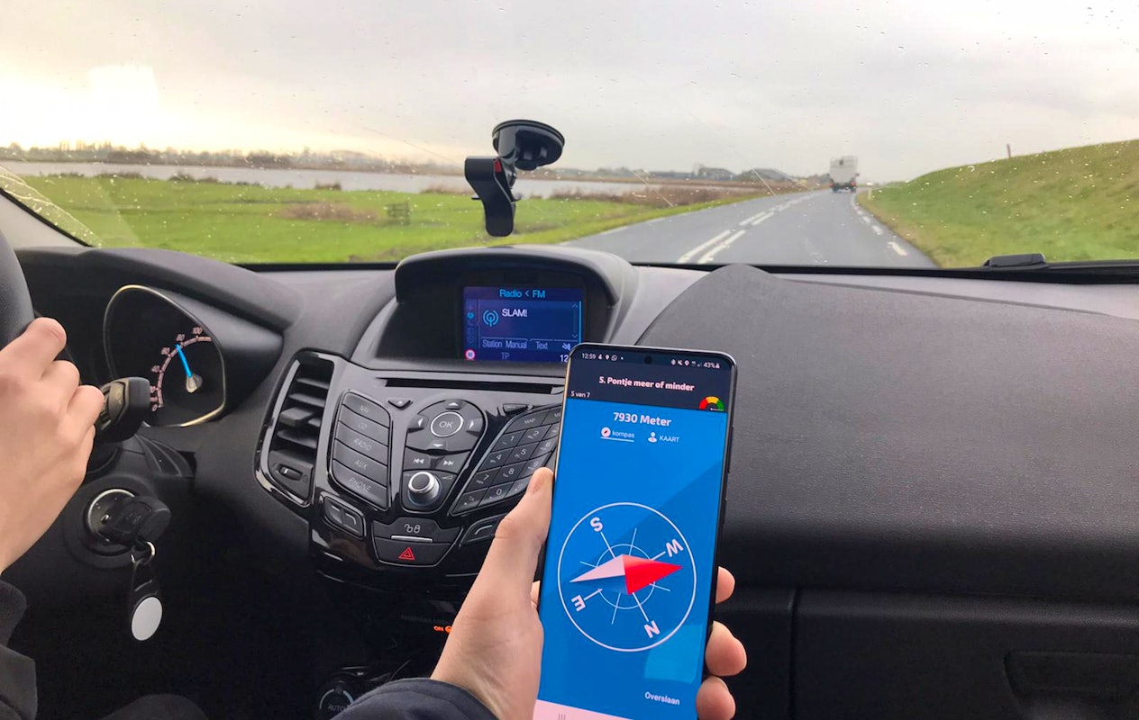 Navigame autorally - Volg het kompas, ontdek en beleef!