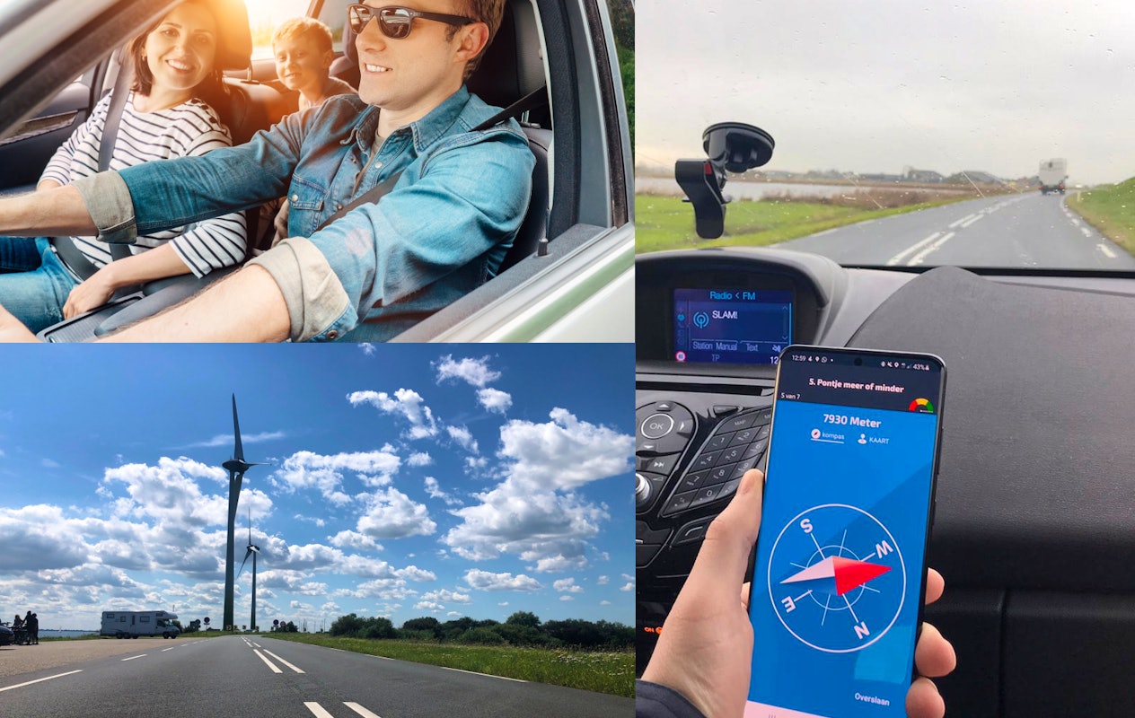 Navigame autorally - Volg het kompas, ontdek en beleef!