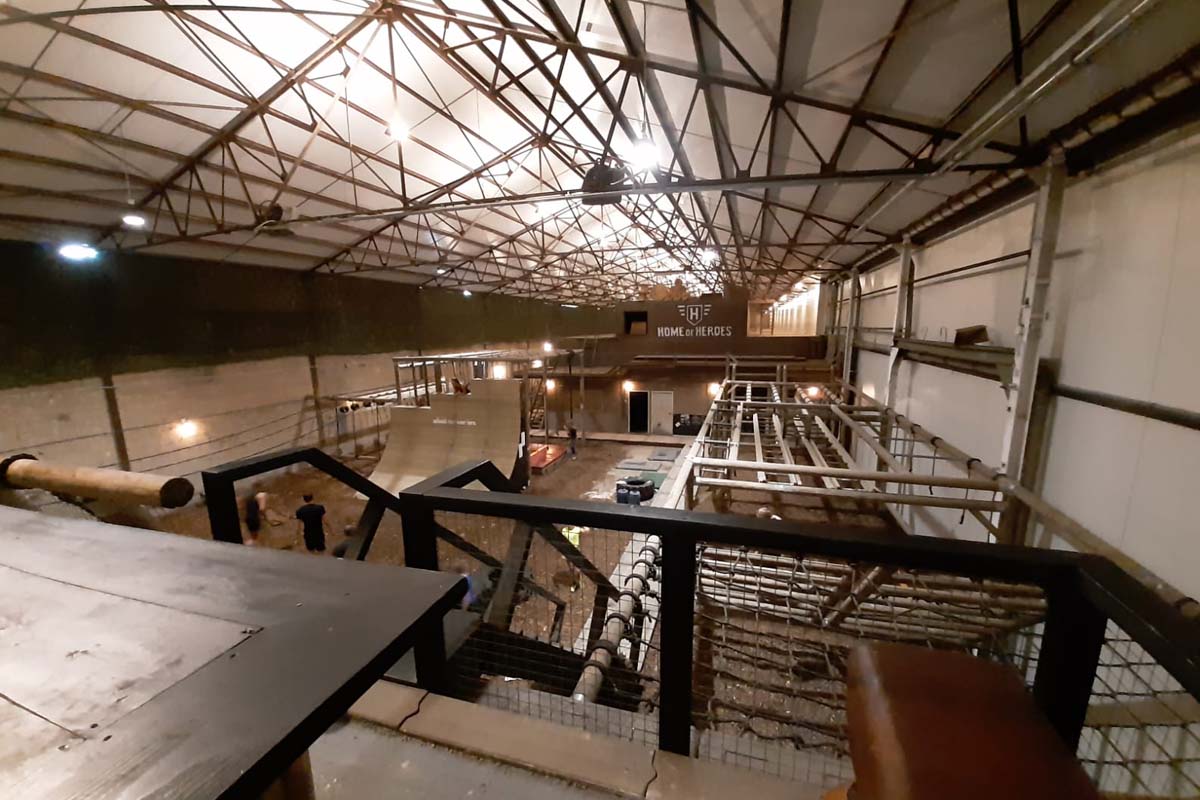 Obstakelbaan of 3 heats lasergamen bij Home of Heroes 