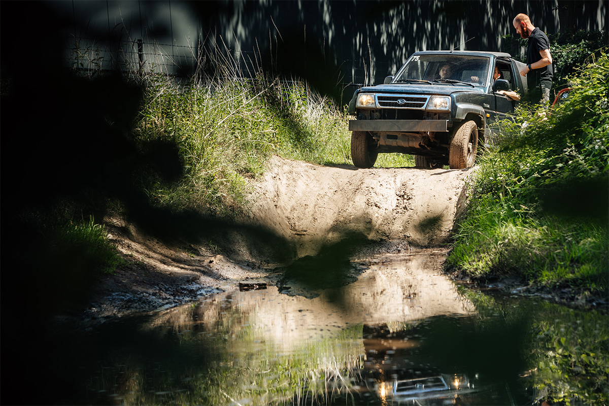 Offroad rijden + eventuele slipcursus bij Fundustry