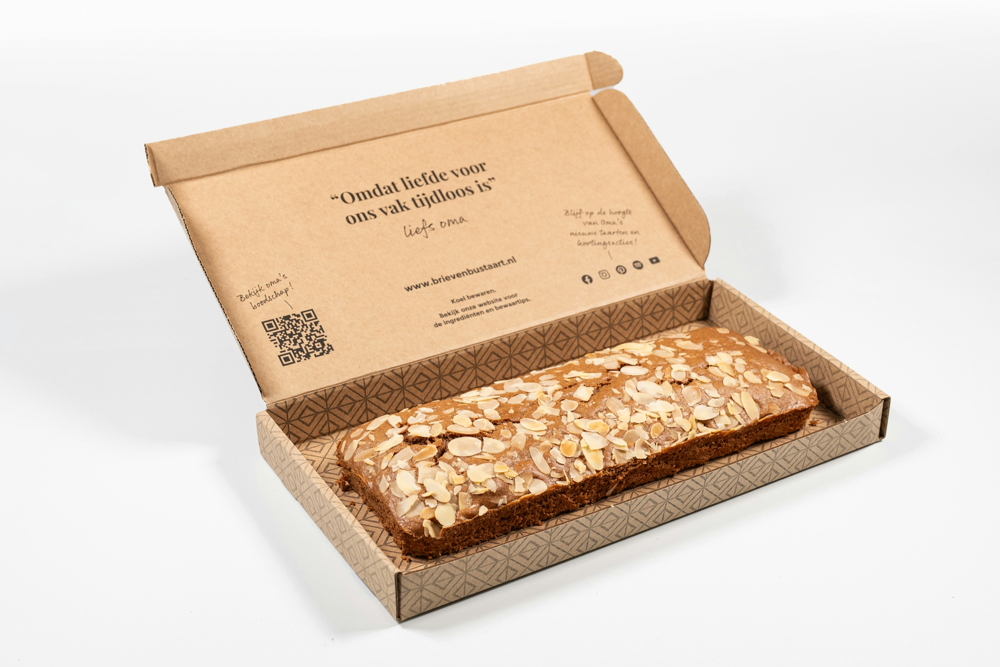 Oma's brievenbus-taart of cake naar keuze