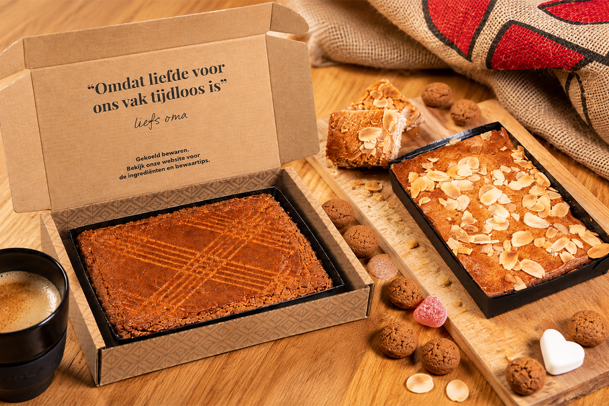 Oma's brievenbustaart of cake naar keuze