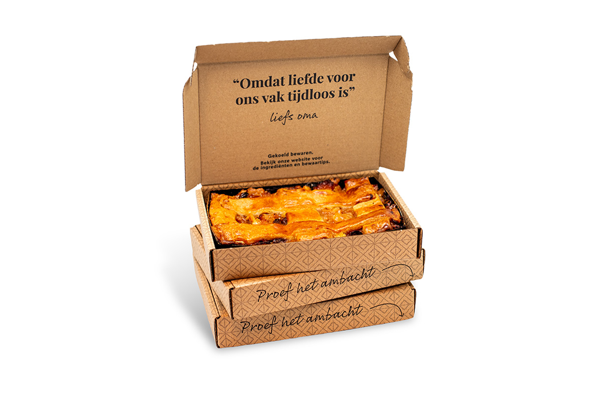 Oma's brievenbus-taart of cake naar keuze