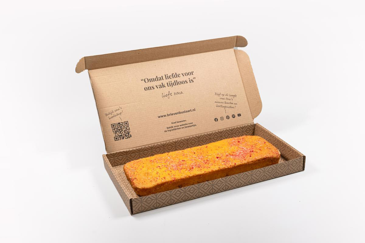 Oma's brievenbus-taart of cake naar keuze