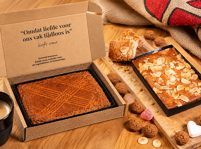 Oma's brievenbustaart of cake naar keuze