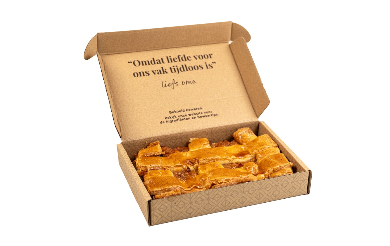 Oma's brievenbus-taart of cake naar keuze