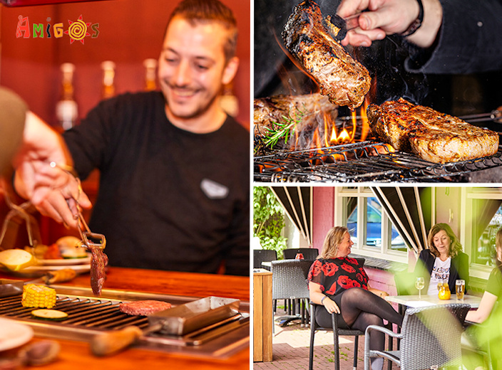 Onbeperkt BBQ'en + drinken bij Amigos BBQ Roosendaal