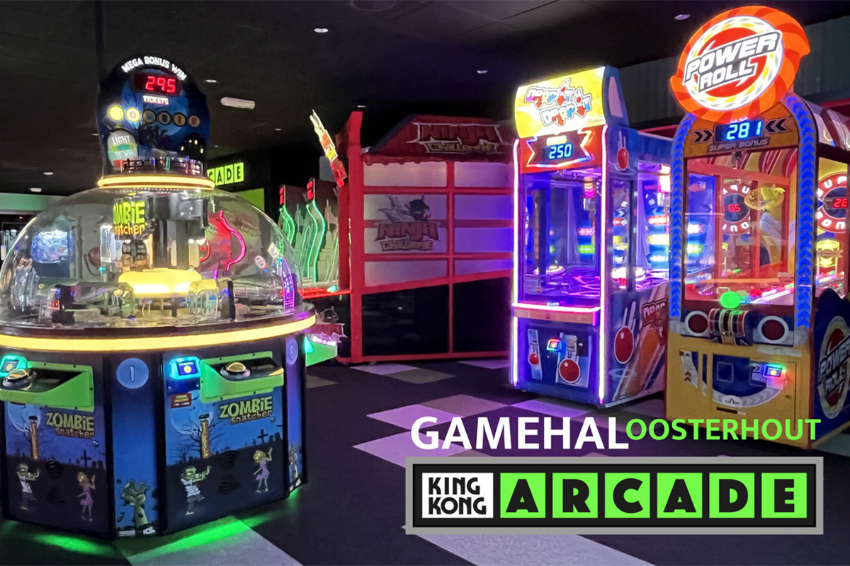 60 minuten onbeperkt gamen bij King Kong Arcade