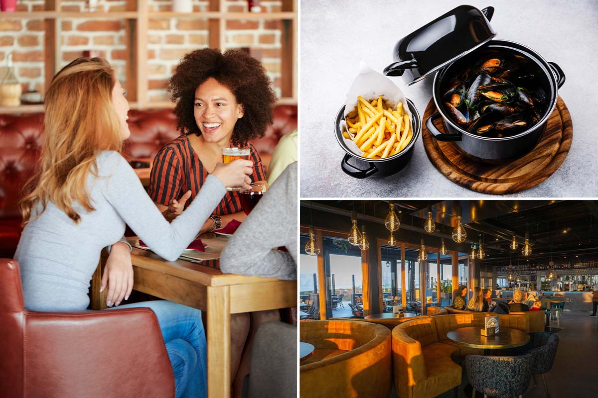 Onbeperkt mosselen + friet bij Waddengenot aan Zee